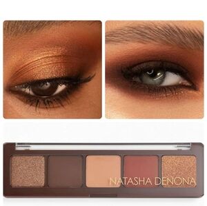 Natasha Denona Alloy 5 Eyeshadow Palette - Gold, Brown, and Tan Hues